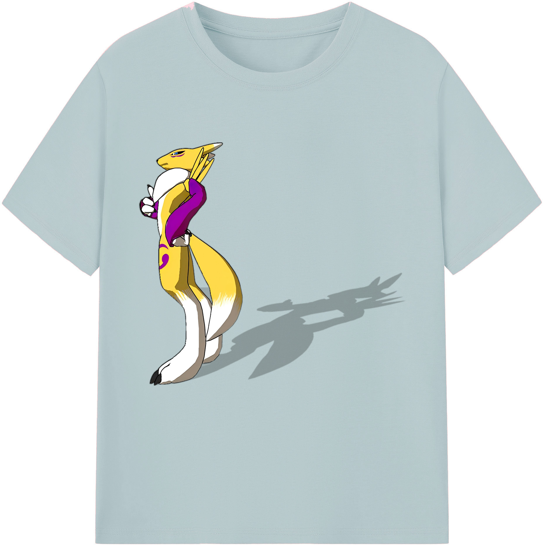（画像用） Digimon デジタルモンスター/デジモン 綿100％半袖Tシャツ（フロントプリント）